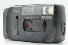 Voice Shutter [Near MINT] Konica KANPAI Marble Pattern Camera From JAPAN