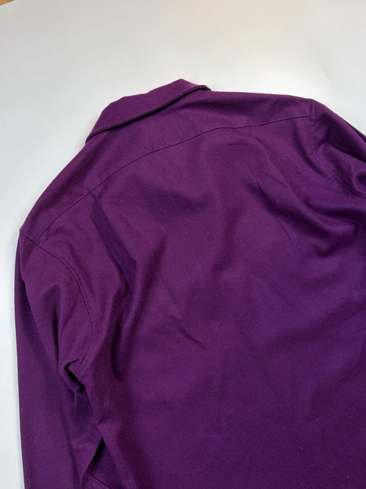 Vintage Pendleton Purple Virgin Wool Overshirt - Size Medium - Image 2 of 4