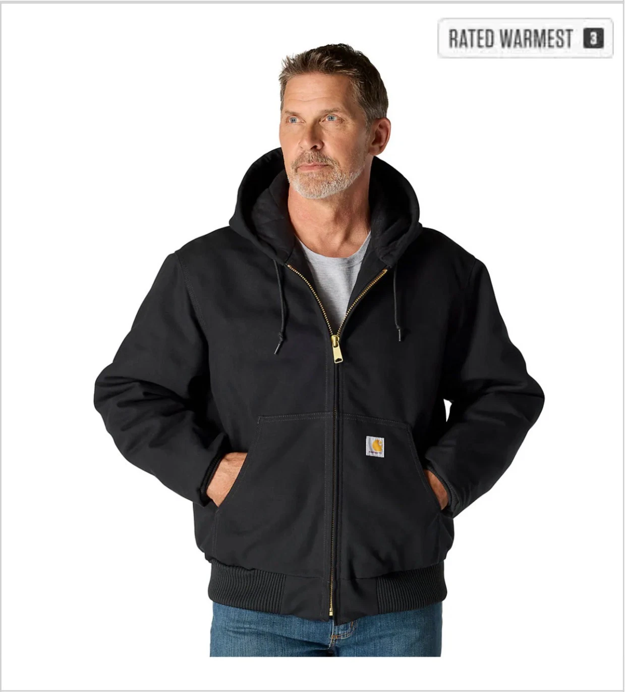 NWT Black Carhartt Iconic J140 Duck Active Jac Style Loose Fit #106673
Opens in a new window or tab