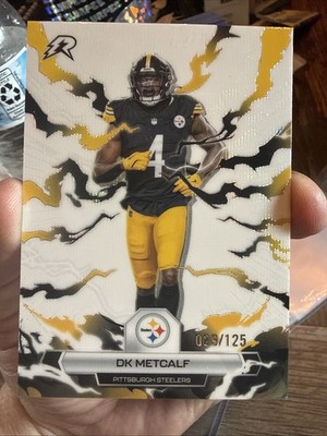 Topps Resurgence Dk Metcalf White Surge 29/125 Pittsburg Steelers