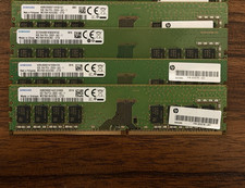 Lot of 32 GB 8 GB x 4 sticks Samsung DDR4 PC4-2666V Desktop RAM Quick Ship