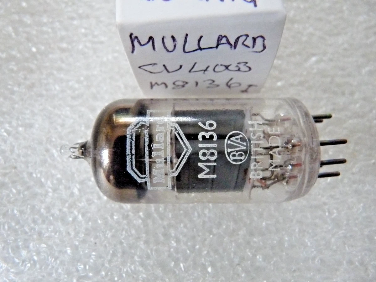 CV4003 KQDD/K 84-44 631 R4F1 真空管 2本 Mullard Cv4003 for sale | eBay