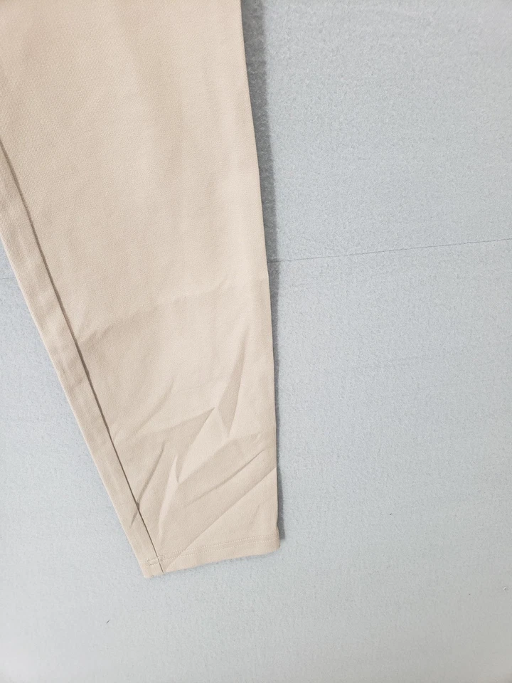 Pantalones INC International Concepts Mujer 8 Beige Elastizados Ajustados Pull On Informales Trabajo Foto 4 de 4