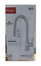 Pfister Exemplar 1-Handle Pull Down Sprayer Kitchen Faucet in Stainless Steel
