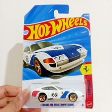 Hot Wheels 2026 Case C Ferrari 365 GTB4 Competizione White - Int. Card 62