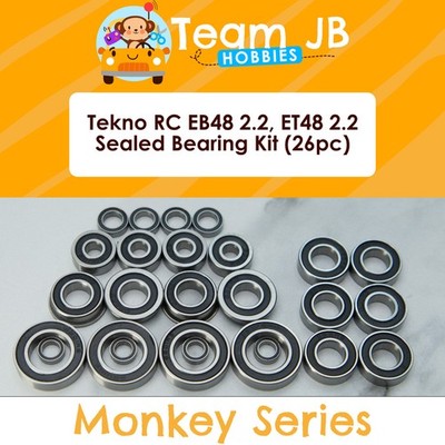 Tekno RC EB48 2.2, ET48 2.2 - 26 Pcs Rubber Sealed Bearings Kit