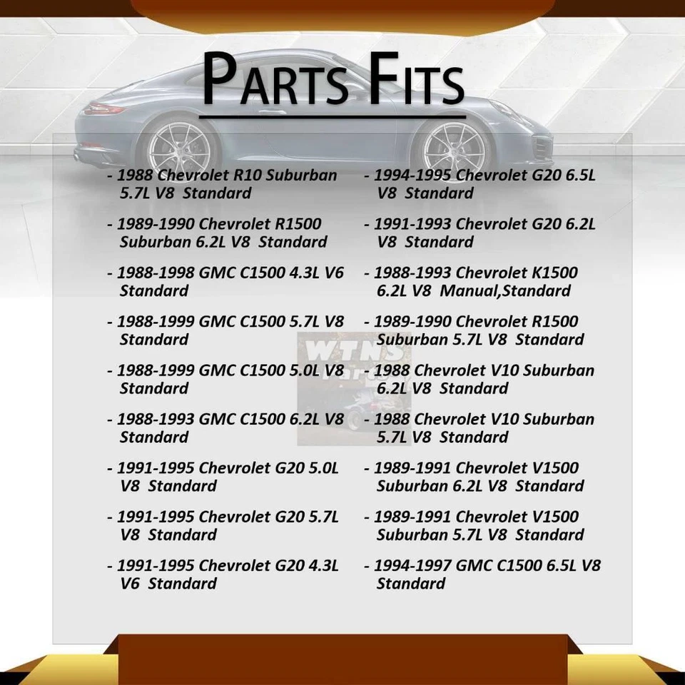 подходит для Chevrolet C1500 GMB 1988–1999 годов выпуска задний вал все соединения универсальное соединение - Изображение 3 из 4