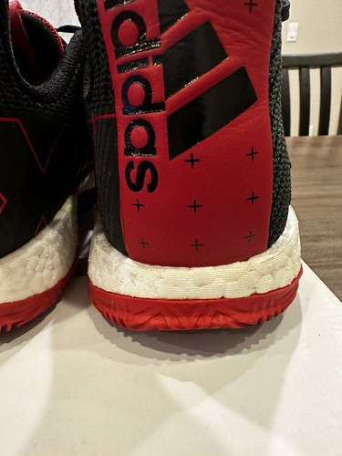 Size 8 - adidas Harden Vol. 3 Black Scarlet 2018 - Picture 8 of 12