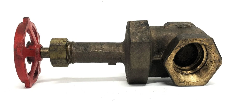 Milwaukee Valve Inc Brass 1-1/2 Inch 150SWP 300WO Gate Valve 1151-1161 NOS - Image 4 of 4