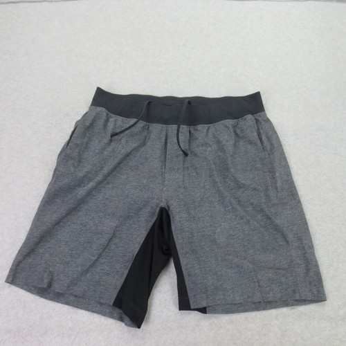 Fabletics Shorts Herren XL grau schwarz Fitnessstudio Activewear Training Lifting