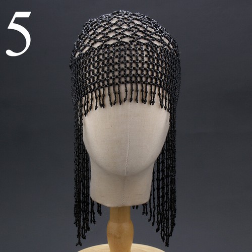 Copricapo fatto a mano in nappa cava perla modellazione da sposa cappello performance prop - Foto 29 di 39