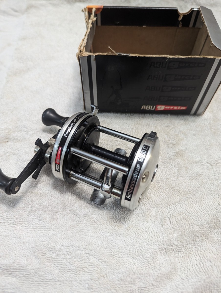 Abu Garcia Ambassadeur 6500C Vintage Made In Sweden 850400 Abu Garcia Ambassadeur 6500C Vintage Made In Sweden 850400