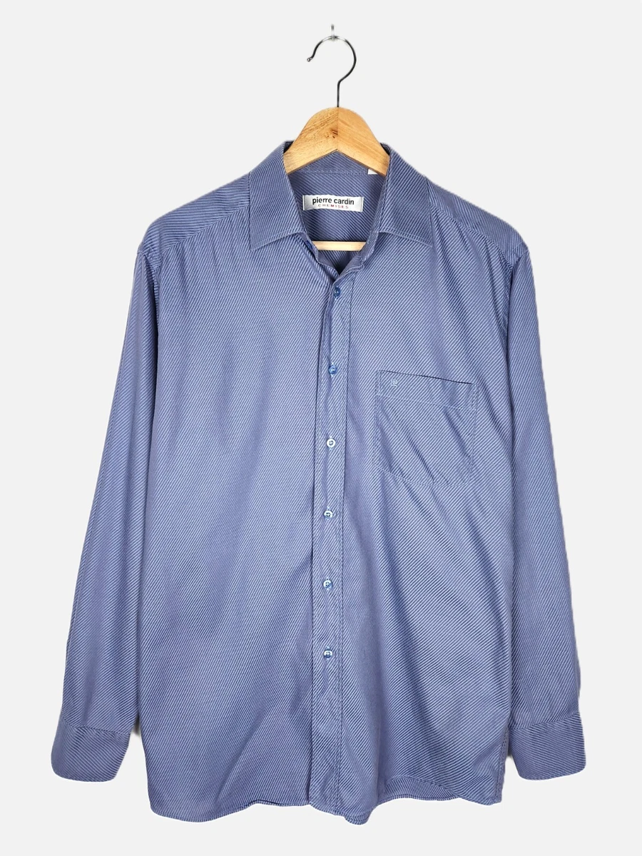 Chemise Homme Pierre Cardin Taille L – Gris – Très Bon état