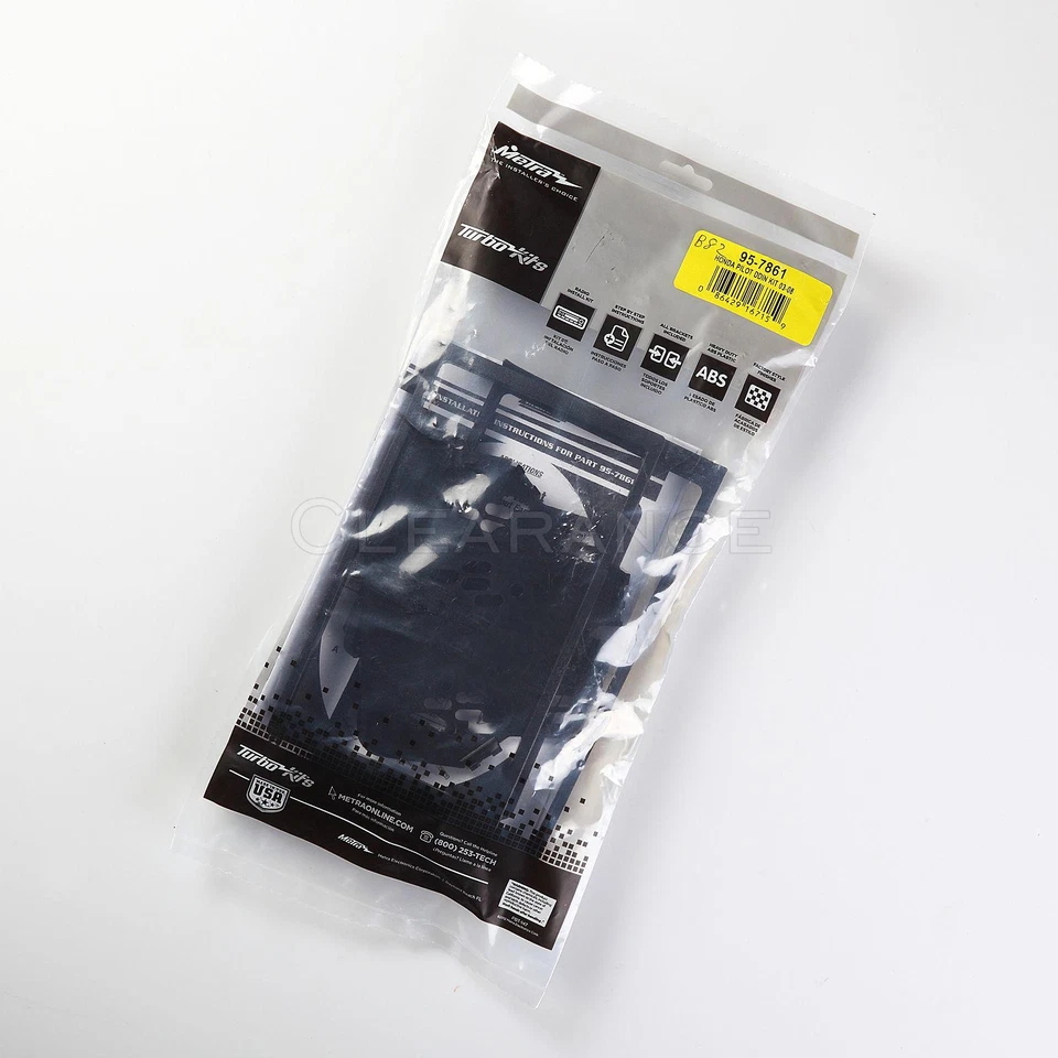 Double DIN Stereo Install Dash Kit for 2003-2008 Honda Pilot Metra 95-7861 Foto 3 de 3