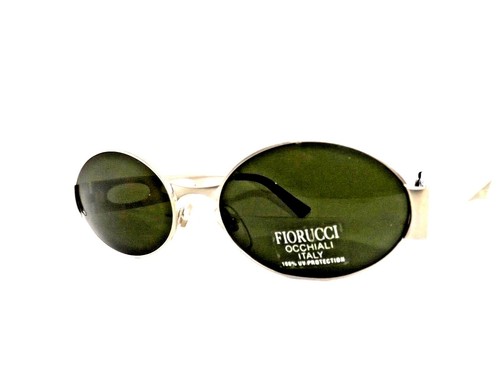 occhiali da sole uomo donna metallo FIORUCCI made italy anni 90 vintage  ovali | eBay