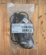 BlackBerry Wired Stereo Headset, 3.5mm, Black