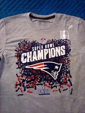 New England Patriots Super Bowl LIII 53 Champions Youth T-Shirt - NIP