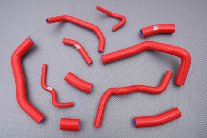 Water Radiator Hose Kit Red HONDA CBR 1000 RR 1000RR SC57 2006-2007