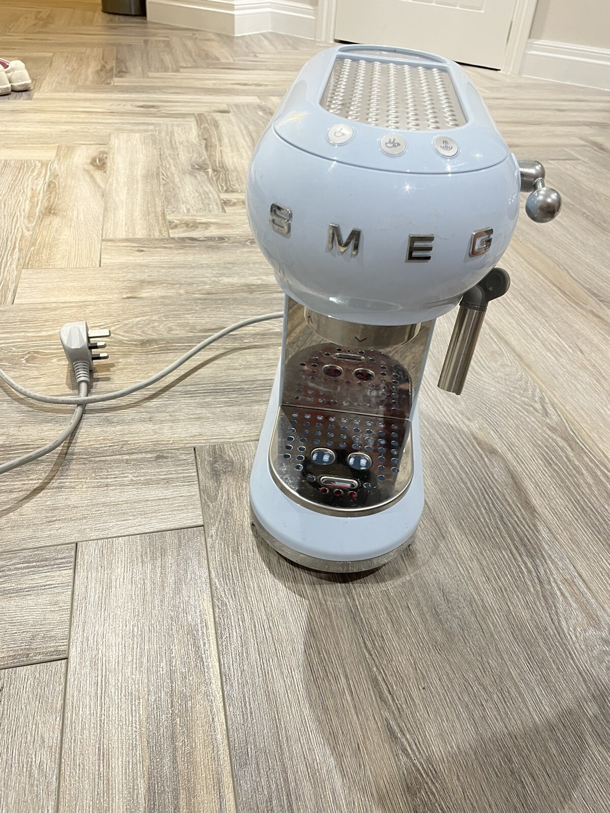 Smeg ECF01 Espresso Machine Coffee With Accessories Light Blue eBay