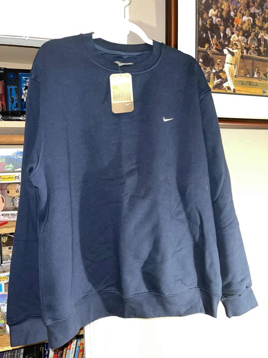 vintage nike navy blue sweatshirt