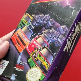 Juego Nintendo NES Days of Thunder con Caja y Manual Funciona Tom Cruise Racing