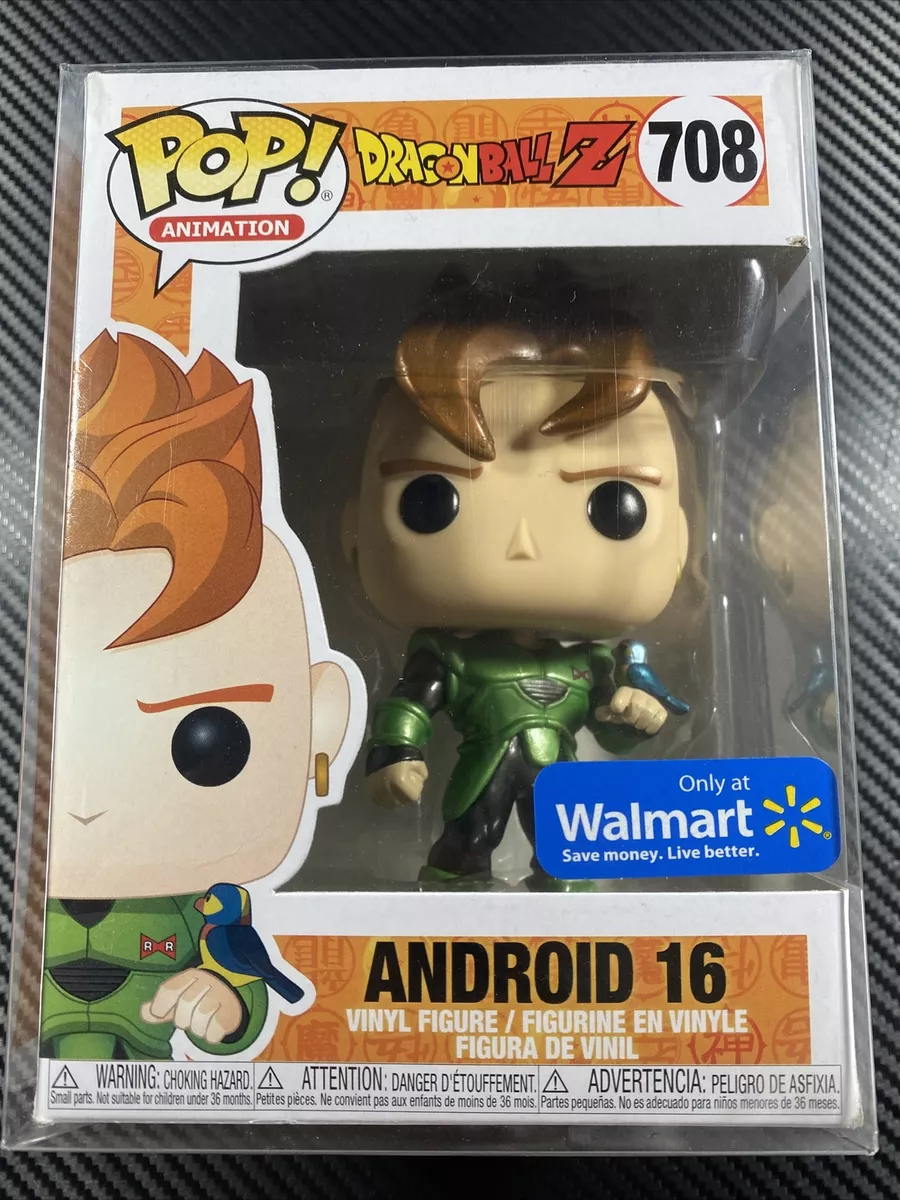 Funko POP Animation Dragon Ball Z Android 16 green