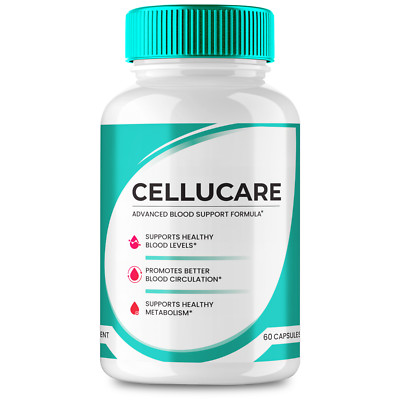 CelluCare Blood Support Pills for Combating Fatigue & Boosting Energy 60ct