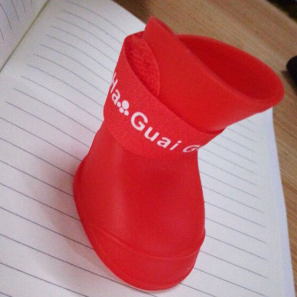 2 PCS Winter Snow Boots Doggie Rain Colorful Shoes eBay