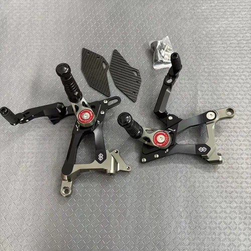 For Ducati Panigale V4 V4S V4R 2018-2024 Adjustable Rearsets FootPegs Footrests - Picture 4 of 16