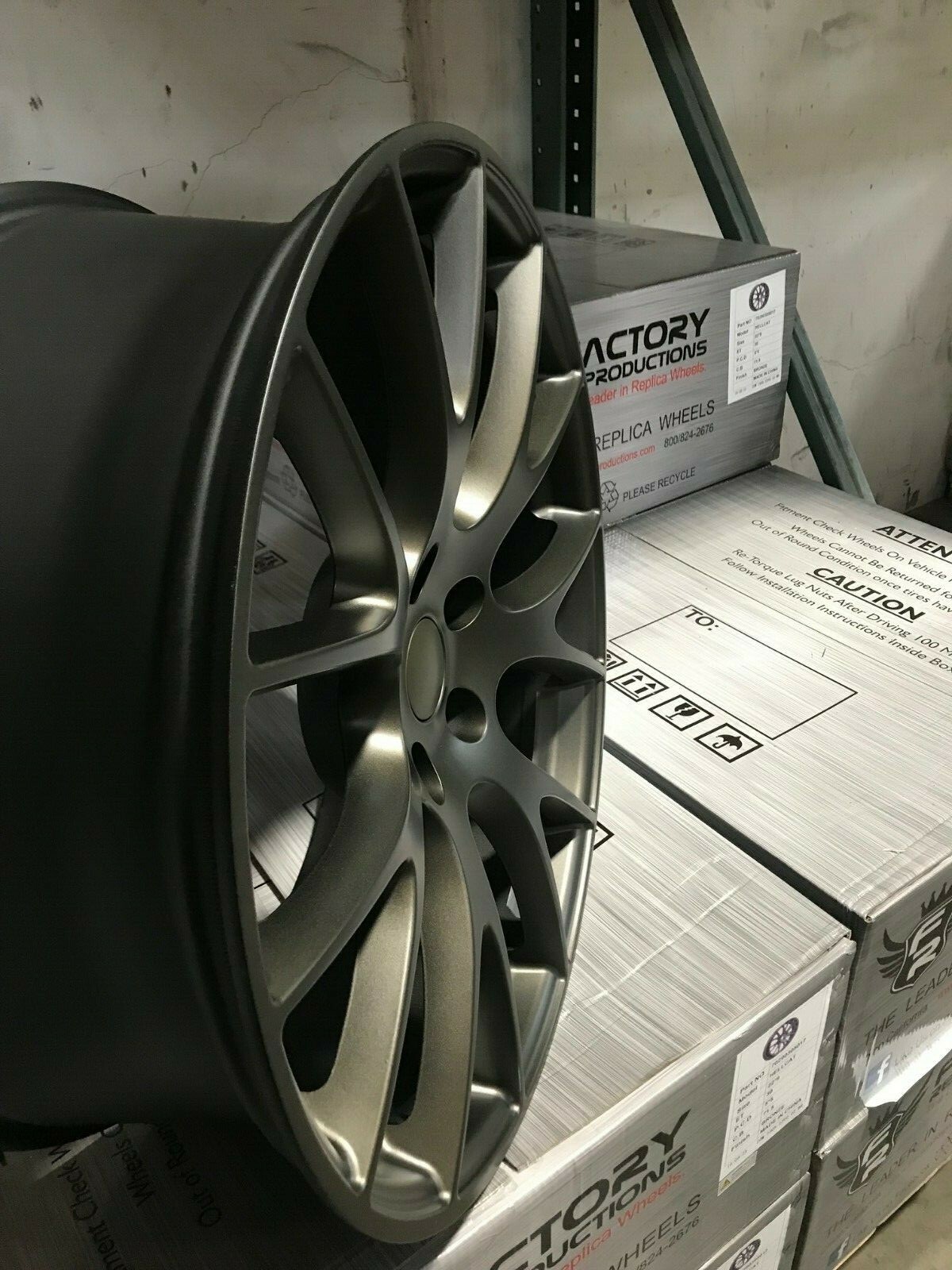 Fits 22" 9" Hellcat Replica Bronze Replica Wheels Rims For Jeep Grand