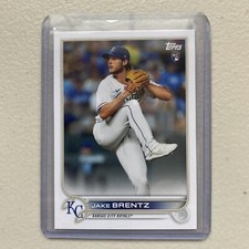 Jake Brentz RC 2022 Topps Baseball #KC-17 Team Set SP - Royals