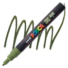 Posca Markers, Paint Marker, Khaki Green Paint, 3M Fine Tip, Opaque, Dark, Army