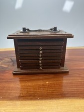 VTG Price Import Wood and Cork Coasters Set  8 coasters 