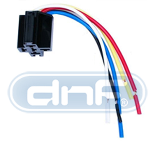 20 PAIR 30/40 AMP 12V BOSCH STYLE RELAY & HARNESS SOCKET SPDT 100% COPPER WIRES - Picture 2 of 7