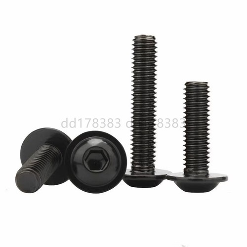 10 STKS M6 Zwarte Hex Socket Bolt Washer 45 ° Load Spreading Kegel