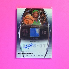 2006-07 Fleer Hot Prospects Red Hot #d/250 Maurice Ager #83 Rookie AUTO PATCH RC
