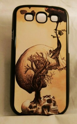 HEAD CASE DESIGNS TAN SKULL BACK FOR SAMSUNG Galaxy J2! Phone Case (1868)