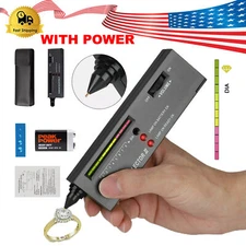 Diamond Tester Selector Illuminated Jewelry Gemstone Testing Tool Kit Battery US