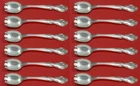 Melrose by Gorham Sterling Silver Ice Cream Dessert Fork Custom Set 12pc 5 7/8"