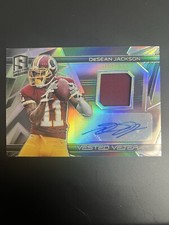 2015 Panini Spectra Vested Veterans Desean Jackson Patch Auto /50
