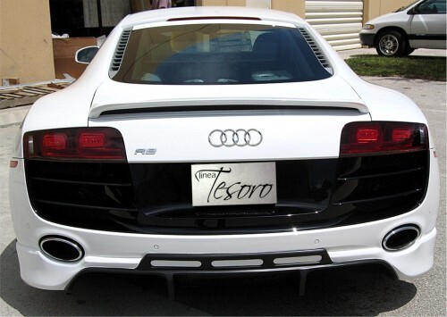 Audi R8 2006-2010 Prior style rear Skirt for V8 Typ42 Made in USA NEW
