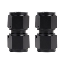 6an Female To 6an Female Straight 0 Swivel Coupler Union Fitting Adapter 2pcs 6an Female To 6an Female Straight 0 Swivel Coupler Union Fitting Adapter 2pcs