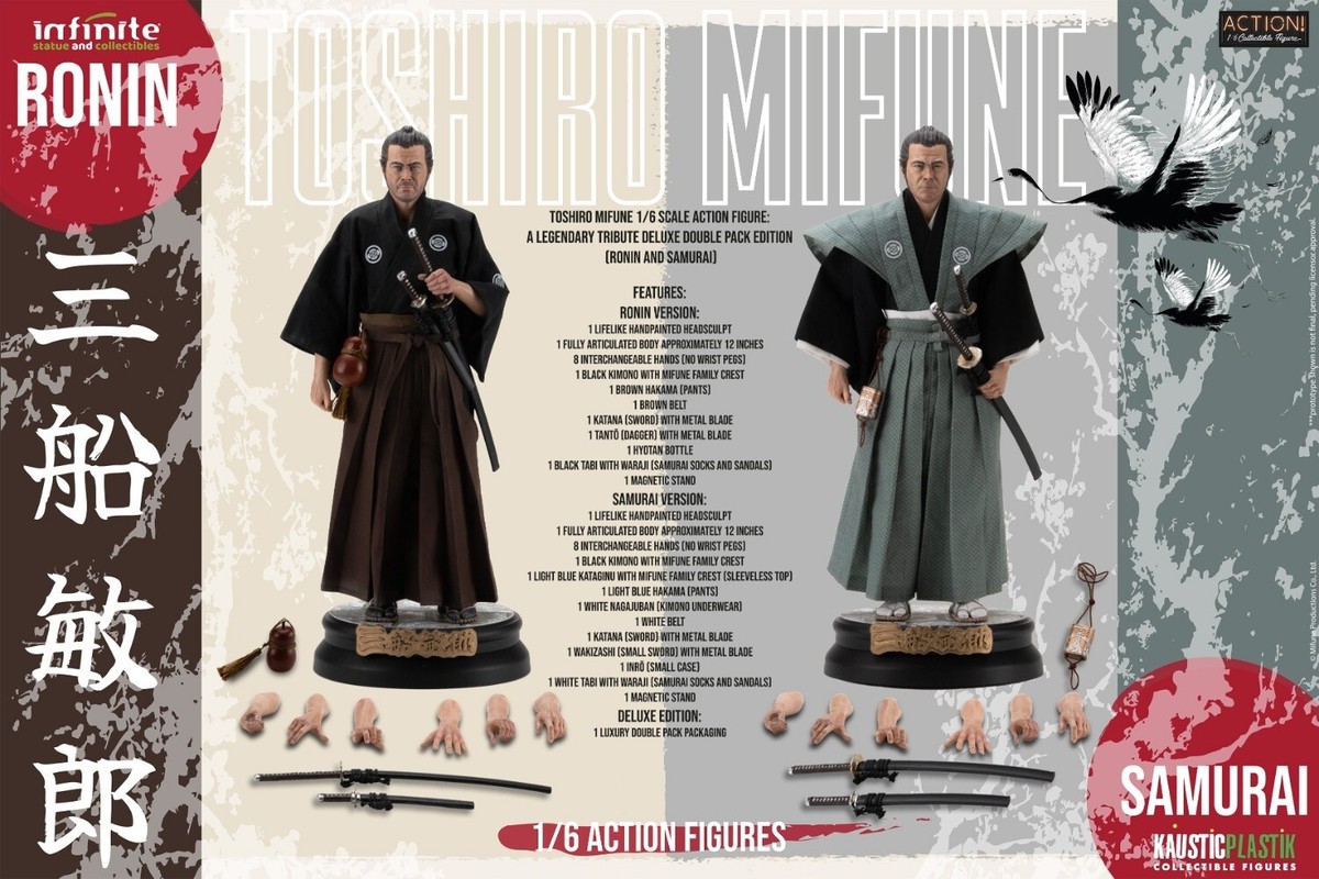 Infinite Statue 1/6 三船 敏郎 浪人.Ver Toshiro Mifune Ronin 1:6 Scale Figure Infinite Statue 913100