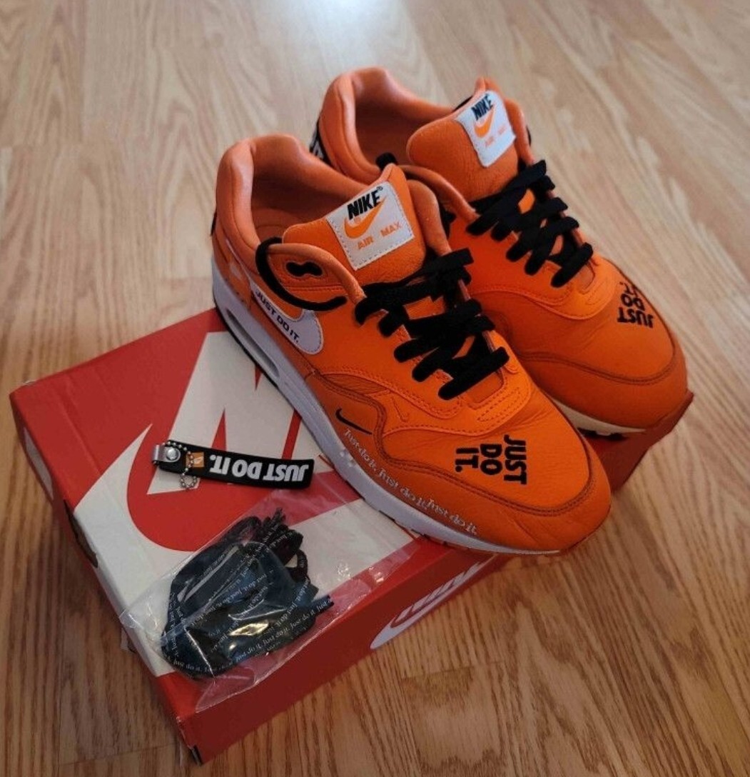 Nike Air Max 1 LX Just Do It - Size 9 Women's - Preowned | eBay Nike Air Max 1 LX Just Do It - Size 9 Women's - Preowned | eBay