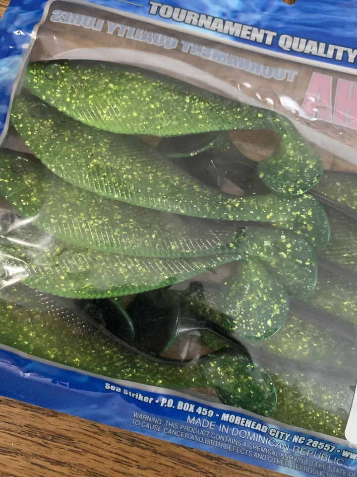 Señuelos Got-Cha Shad Body Cht SF espalda negra Foto 4 de 4