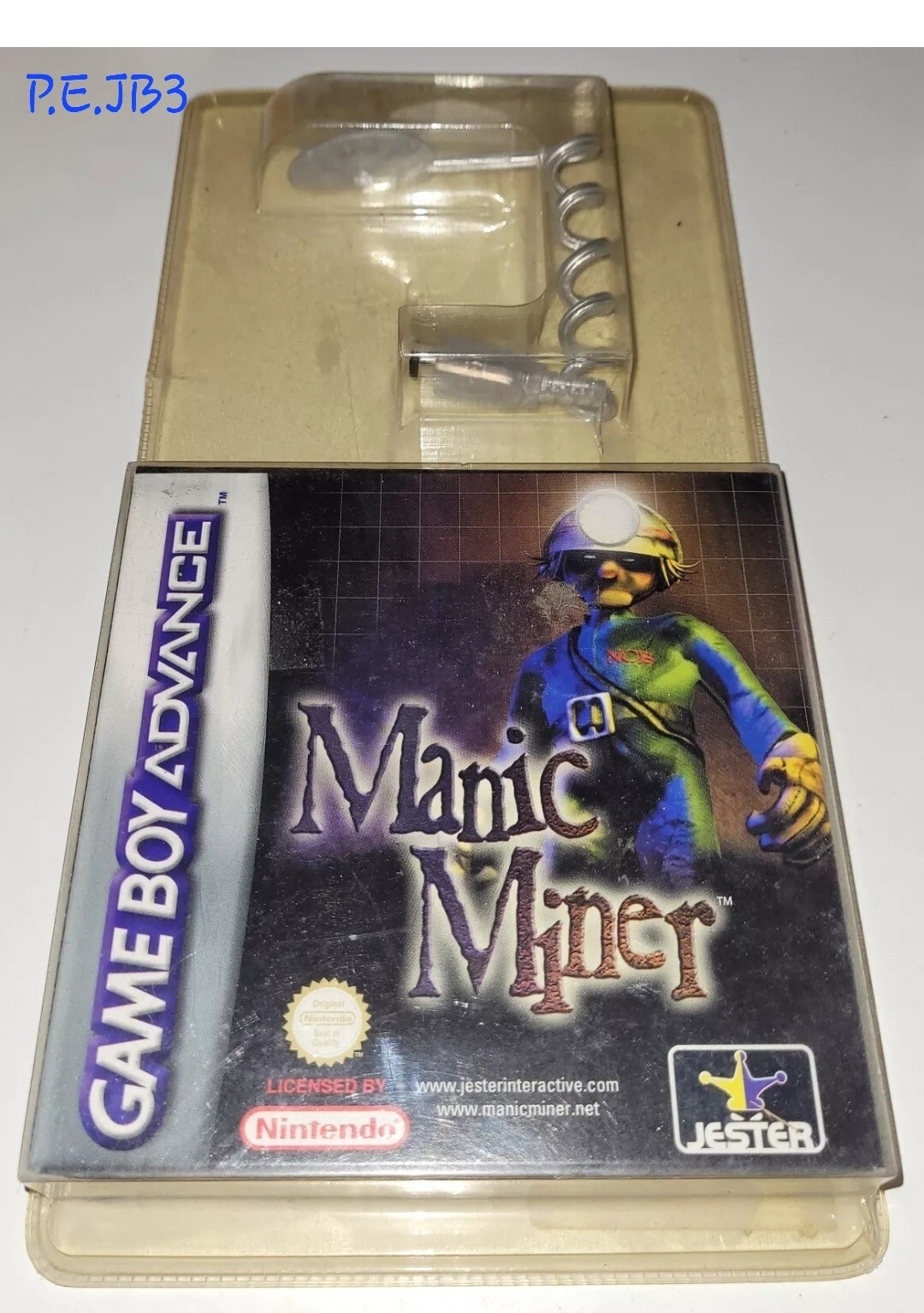 Nintendo Game Boy Advance - Manic Miner - Neuf Sous Emballage D'origine