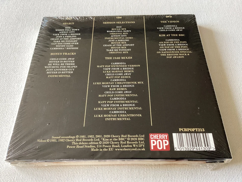 KIM WILDE - SELECT (2CD+DVD EXPANDED DELUXE EDITION)  2 CD+DVD NEU - Bild 3 von 3