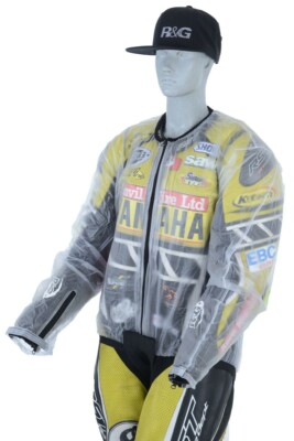 R&G Wasserdicht Regen Über Jacke Ideal für Motorrad Leder