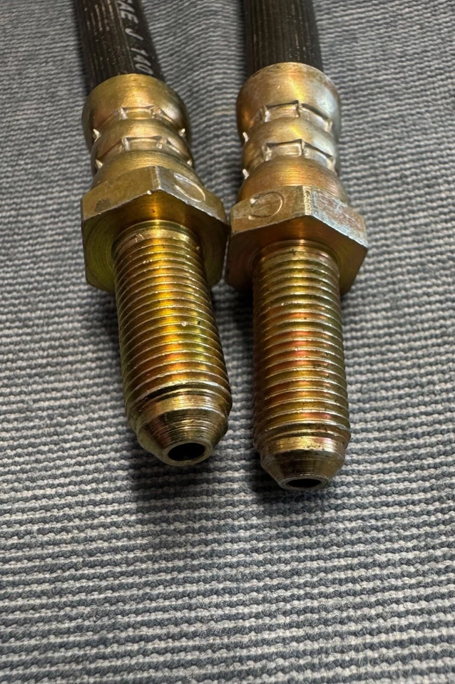 NEW MGB GT ROADSTER V8 FRONT BRAKE HOSE PAIR GBH158 - Image 3 of 4
