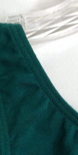 Niñas Niños Grande 12/14 Tanque Leotardo Verde Pino Mezcla Algodón Ropa de movimiento Nuevo con etiquetas - Imagen 4 de 5